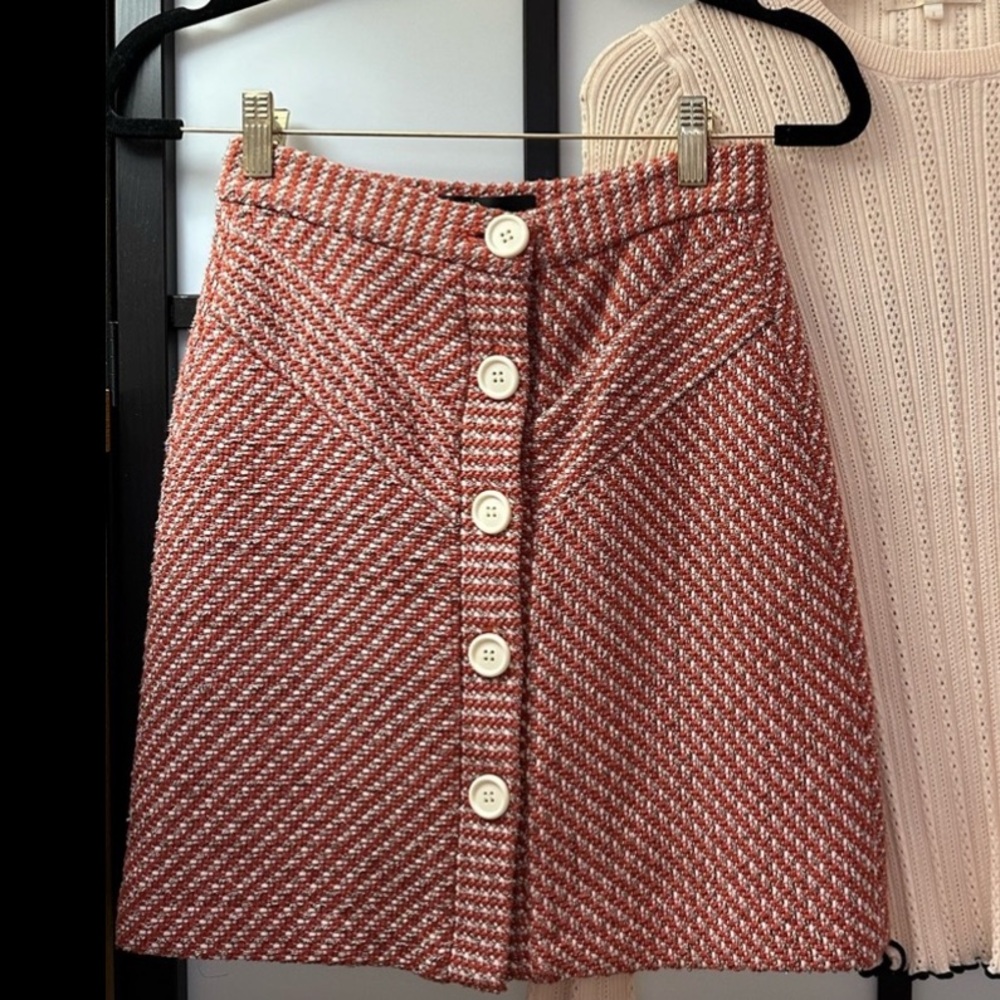 Maje Skirt Orange Size 34
